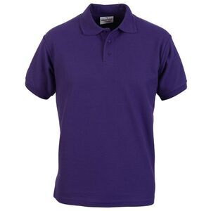 Absolute Apparel Mens Precision Polo Shirt / Purple